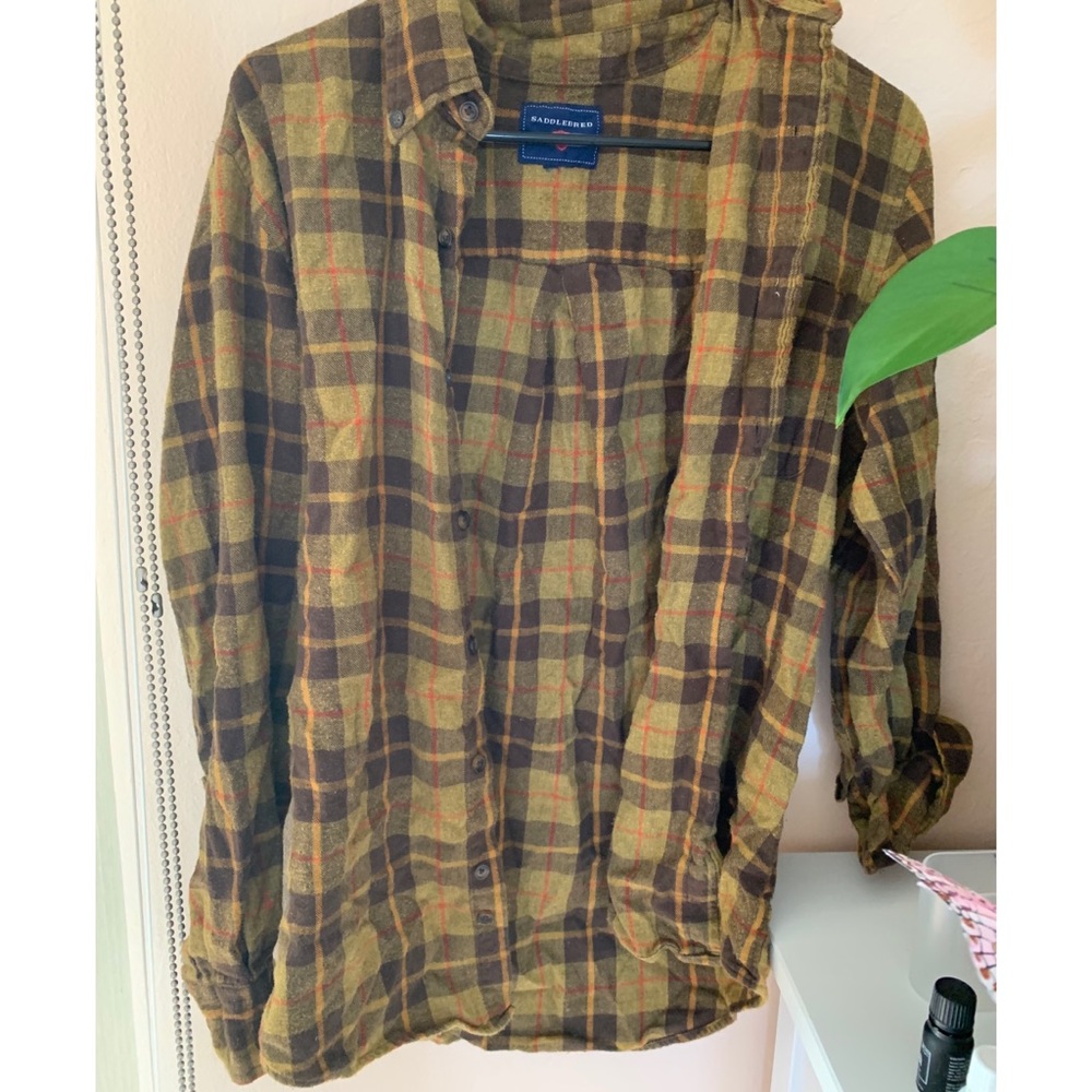 🍓 Urban Renewal Recycled Jverdyed Flannel shirt